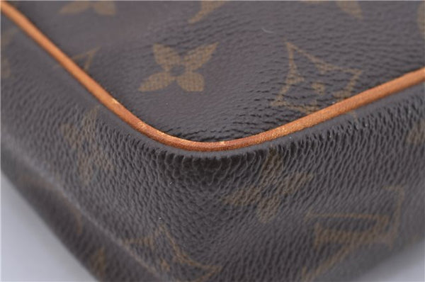 Authentic LOUIS VUITTON Monogram Compiegne 23 Clutch Hand Bag M51847 LV 8343C