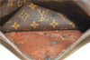 Authentic LOUIS VUITTON Monogram Compiegne 23 Clutch Hand Bag M51847 LV 8343C