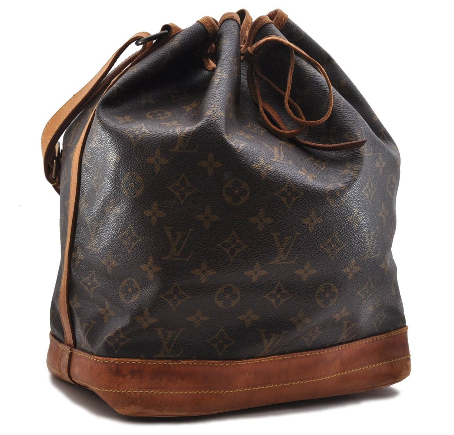 Authentic LOUIS VUITTON Monogram Noe Shoulder Bag M42224 LV 8345C
