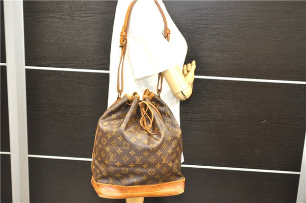 Authentic LOUIS VUITTON Monogram Noe Shoulder Bag M42224 LV 8345C