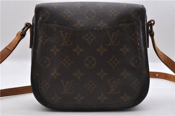 Auth LOUIS VUITTON Monogram Saint Cloud MM Shoulder Cross Bag M51243 LV 8348C