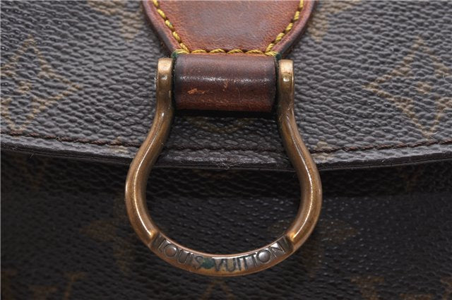 Auth LOUIS VUITTON Monogram Saint Cloud MM Shoulder Cross Bag M51243 LV 8348C