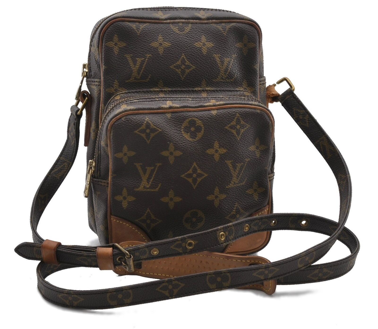 Authentic LOUIS VUITTON Monogram Amazone Shoulder Cross Body Bag M45236 LV 8350B