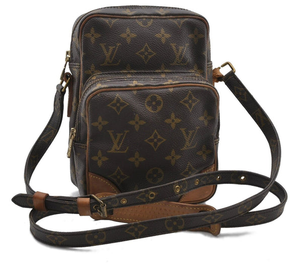 Authentic LOUIS VUITTON Monogram Amazone Shoulder Cross Body Bag M45236 LV 8350B