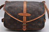 Auth LOUIS VUITTON Monogram Saumur 30 Shoulder Cross Body Bag M42256 LV 8350C