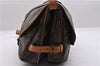 Auth LOUIS VUITTON Monogram Saumur 30 Shoulder Cross Body Bag M42256 LV 8350C