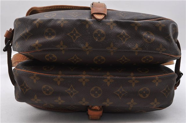 Auth LOUIS VUITTON Monogram Saumur 30 Shoulder Cross Body Bag M42256 LV 8350C