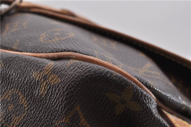 Auth LOUIS VUITTON Monogram Saumur 30 Shoulder Cross Body Bag M42256 LV 8350C