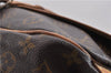 Auth LOUIS VUITTON Monogram Saumur 30 Shoulder Cross Body Bag M42256 LV 8350C