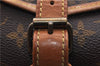 Auth LOUIS VUITTON Monogram Saumur 30 Shoulder Cross Body Bag M42256 LV 8350C
