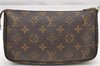 Auth Louis Vuitton Monogram Pochette Accessoires Shoulder Cross Body Pouch 8351D