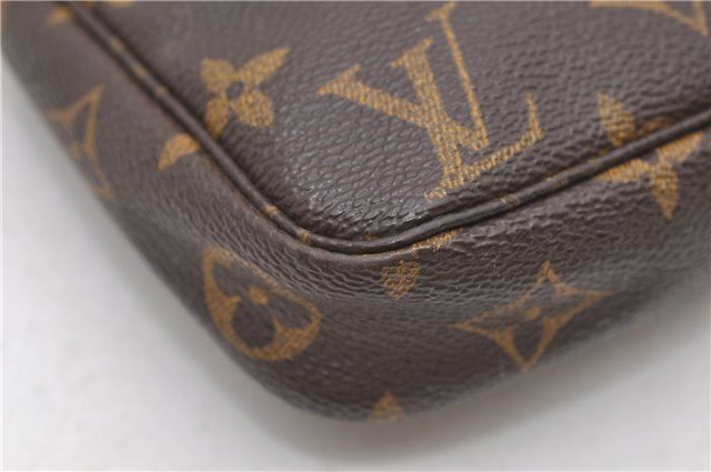 Auth Louis Vuitton Monogram Pochette Accessoires Shoulder Cross Body Pouch 8351D