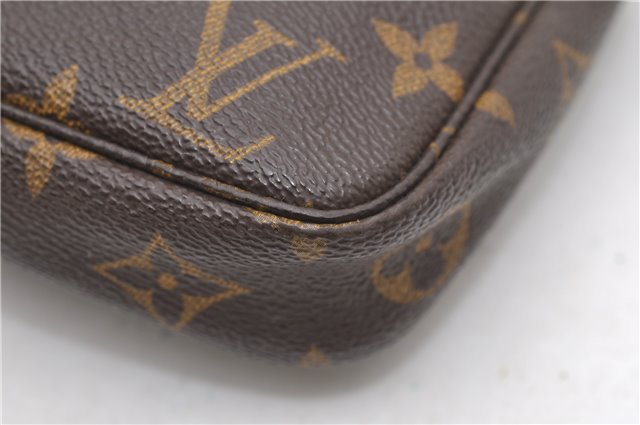 Auth Louis Vuitton Monogram Pochette Accessoires Shoulder Cross Body Pouch 8351D