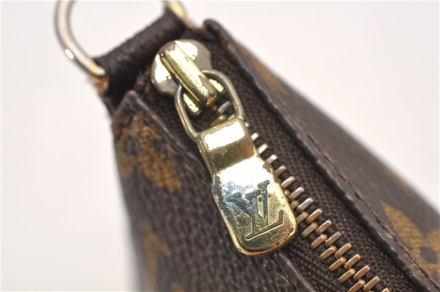 Auth Louis Vuitton Monogram Pochette Accessoires Shoulder Cross Body Pouch 8351D