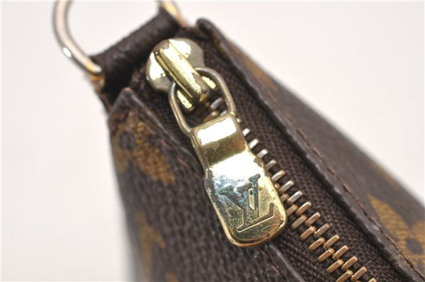 Auth Louis Vuitton Monogram Pochette Accessoires Shoulder Cross Body Pouch 8351D