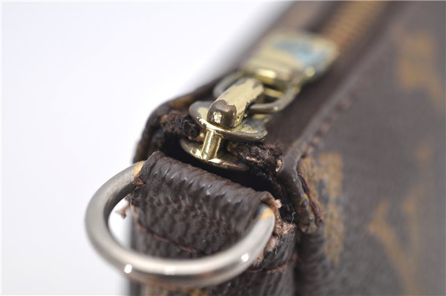 Auth Louis Vuitton Monogram Pochette Accessoires Shoulder Cross Body Pouch 8351D