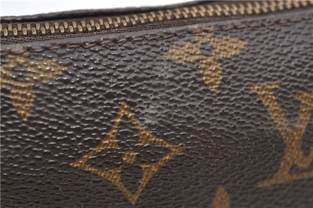 Auth Louis Vuitton Monogram Pochette Accessoires Shoulder Cross Body Pouch 8351D