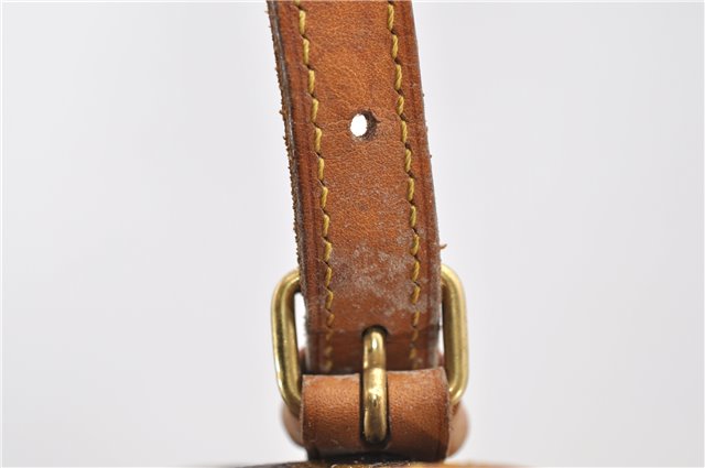 Authentic LOUIS VUITTON Monogram Bucket GM Shoulder Bag M42236 LV Junk 8352C