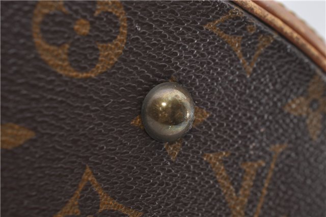 Authentic LOUIS VUITTON Monogram Bucket GM Shoulder Bag M42236 LV Junk 8352C