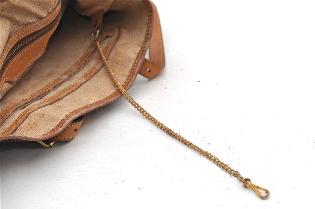 Authentic LOUIS VUITTON Monogram Bucket GM Shoulder Bag M42236 LV Junk 8352C