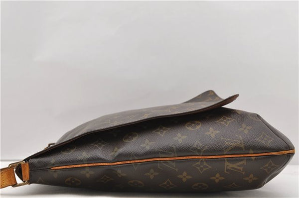 Authentic LOUIS VUITTON Monogram Musette Shoulder Cross Body Bag M51256 LV 8354C