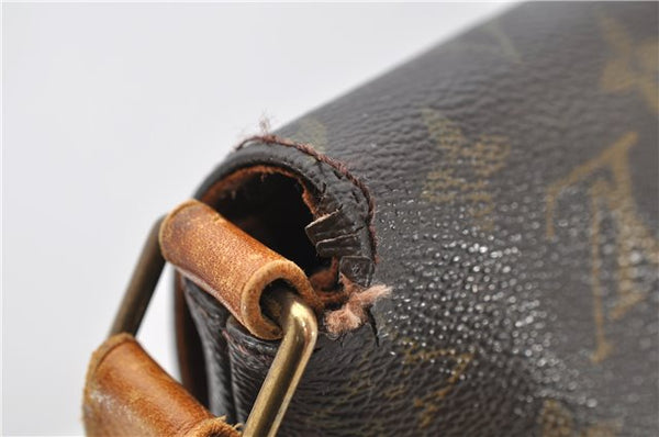 Authentic LOUIS VUITTON Monogram Musette Shoulder Cross Body Bag M51256 LV 8354C