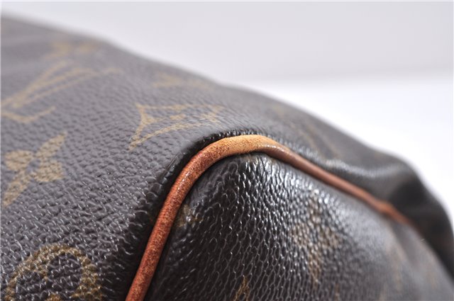 Authentic Louis Vuitton Monogram Speedy 25 Boston Hand Bag M41528 LV 8356D