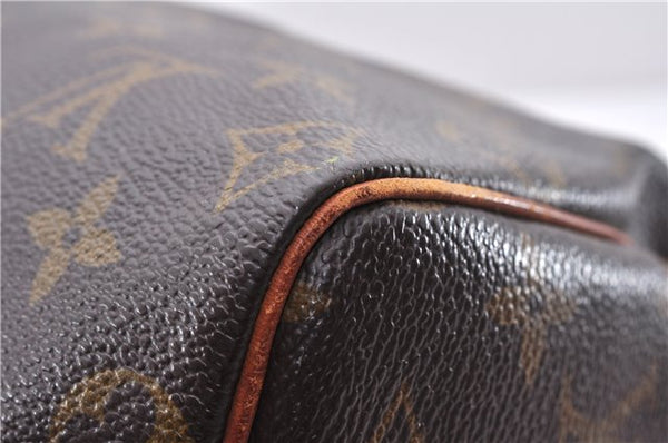 Authentic Louis Vuitton Monogram Speedy 25 Boston Hand Bag M41528 LV 8356D