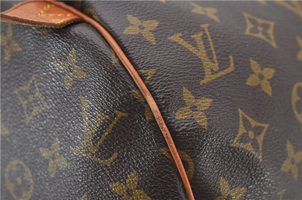 Authentic Louis Vuitton Monogram Keepall 45 Travel Boston Bag M41428 LV 8360D