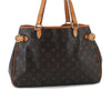 Authentic LOUIS VUITTON Monogram Batignolles Horizontal Tote Bag M51154 LV 8362C