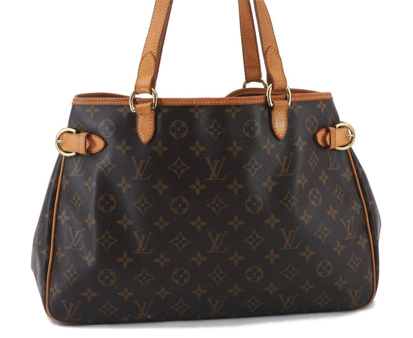 Authentic LOUIS VUITTON Monogram Batignolles Horizontal Tote Bag M51154 LV 8362C