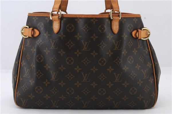 Authentic LOUIS VUITTON Monogram Batignolles Horizontal Tote Bag M51154 LV 8362C