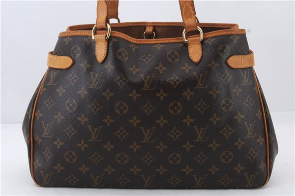 Authentic LOUIS VUITTON Monogram Batignolles Horizontal Tote Bag M51154 LV 8362C