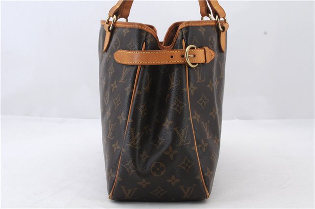 Authentic LOUIS VUITTON Monogram Batignolles Horizontal Tote Bag M51154 LV 8362C