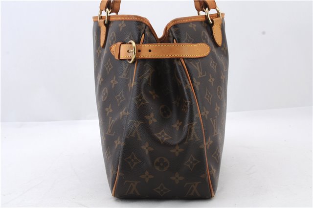 Authentic LOUIS VUITTON Monogram Batignolles Horizontal Tote Bag M51154 LV 8362C