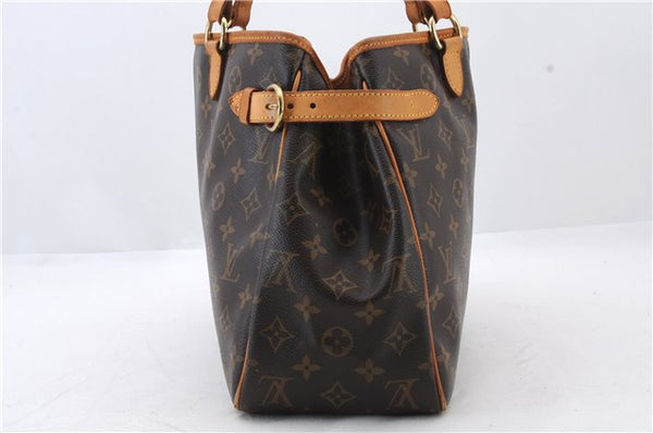 Authentic LOUIS VUITTON Monogram Batignolles Horizontal Tote Bag M51154 LV 8362C