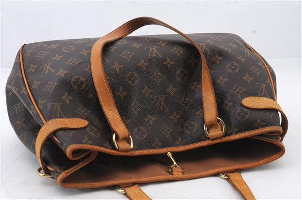 Authentic LOUIS VUITTON Monogram Batignolles Horizontal Tote Bag M51154 LV 8362C