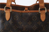 Authentic LOUIS VUITTON Monogram Batignolles Horizontal Tote Bag M51154 LV 8362C