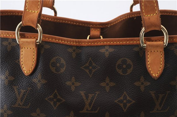 Authentic LOUIS VUITTON Monogram Batignolles Horizontal Tote Bag M51154 LV 8362C