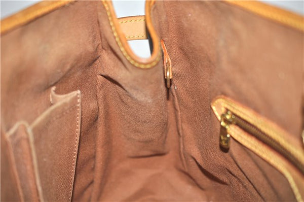 Authentic LOUIS VUITTON Monogram Batignolles Horizontal Tote Bag M51154 LV 8362C