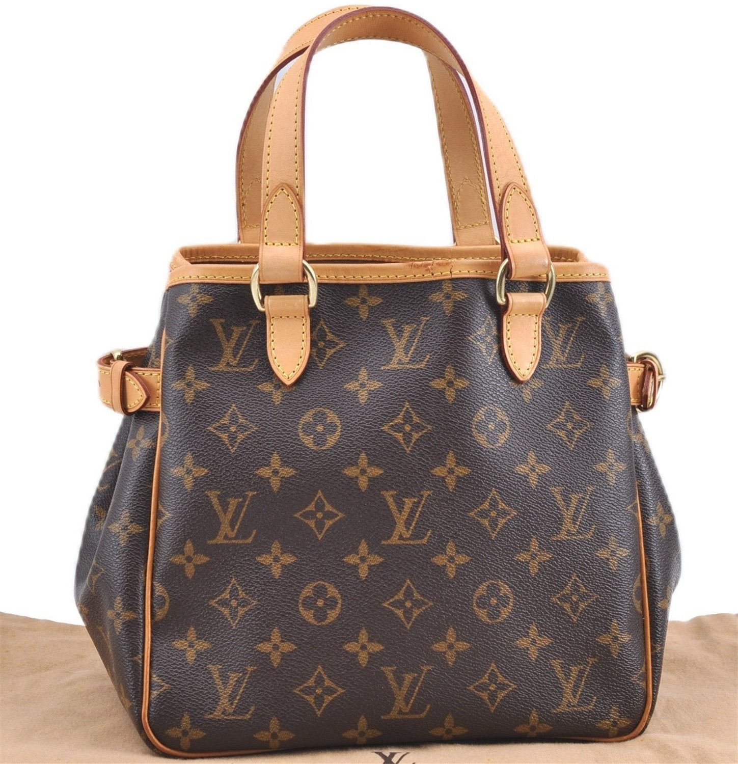 Authentic Louis Vuitton Monogram Batignolles Hand Tote Bag M51156 LV 8365C