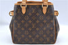Authentic Louis Vuitton Monogram Batignolles Hand Tote Bag M51156 LV 8365C