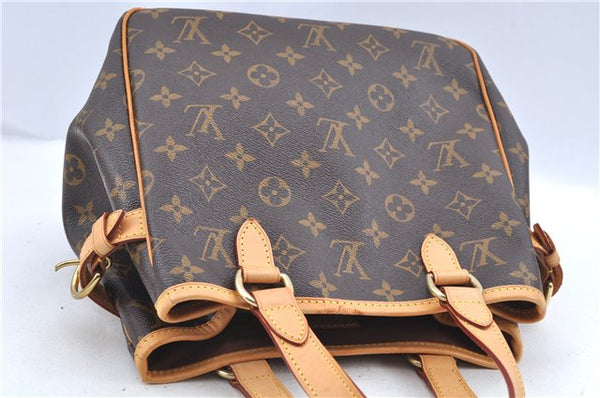 Authentic Louis Vuitton Monogram Batignolles Hand Tote Bag M51156 LV 8365C