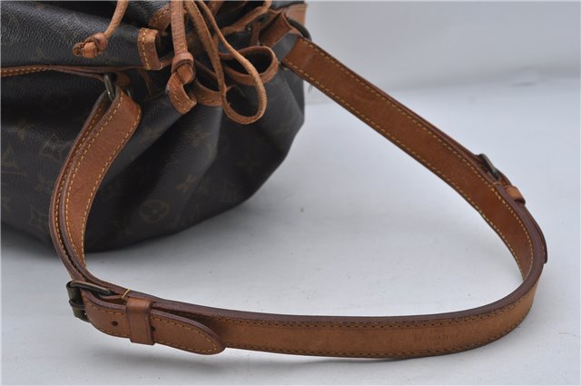 Authentic Louis Vuitton Monogram Noe Shoulder Bag M42224 LV 8365D