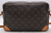 Auth LOUIS VUITTON Monogram Trocadero 30 Shoulder Cross Body Bag M51272 LV 8366C