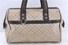 Auth LOUIS VUITTON Monogram Mini Josephine GM Hand Bag M92310 Khaki Beige 8367C