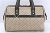 Auth LOUIS VUITTON Monogram Mini Josephine GM Hand Bag M92310 Khaki Beige 8367C