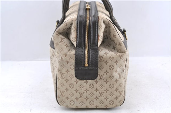 Auth LOUIS VUITTON Monogram Mini Josephine GM Hand Bag M92310 Khaki Beige 8367C