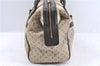 Auth LOUIS VUITTON Monogram Mini Josephine GM Hand Bag M92310 Khaki Beige 8367C