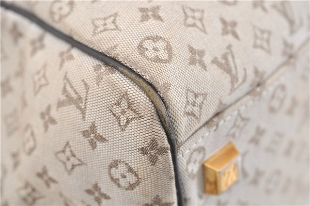 Auth LOUIS VUITTON Monogram Mini Josephine GM Hand Bag M92310 Khaki Beige 8367C